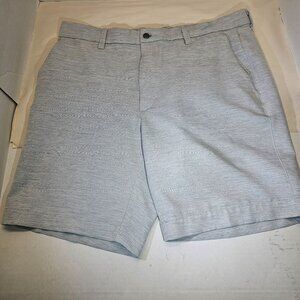 Callaway Mens Light Gray Golf Shorts Size 34 Polyester/Elastane Blend